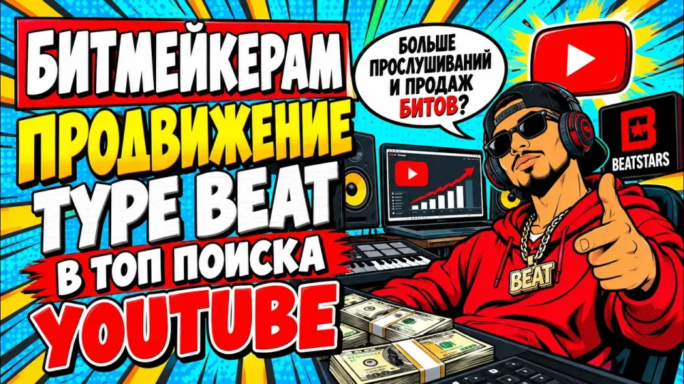 Продвижение битов на YouTube | Вывод Type Beat в ТОП поиска и продажа битов